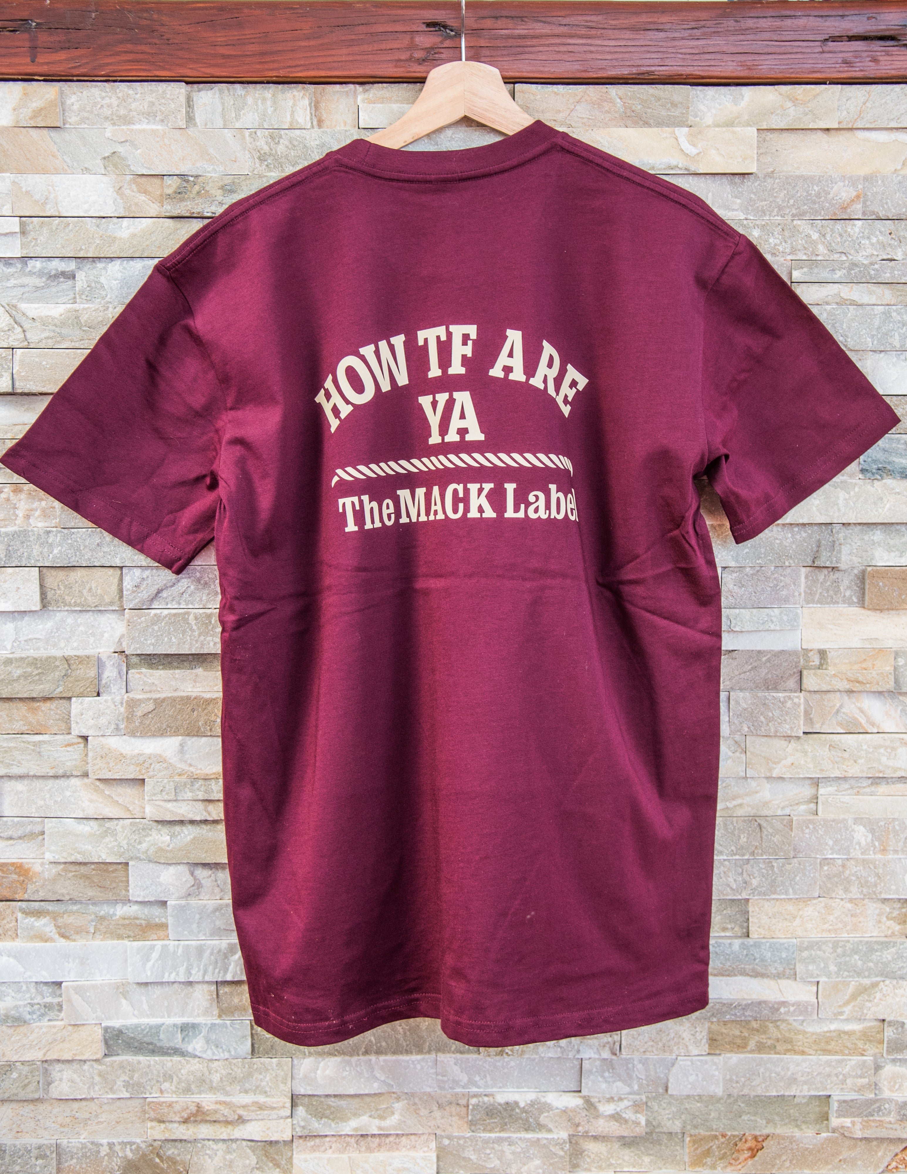 The Mack Tee (Burgundy)