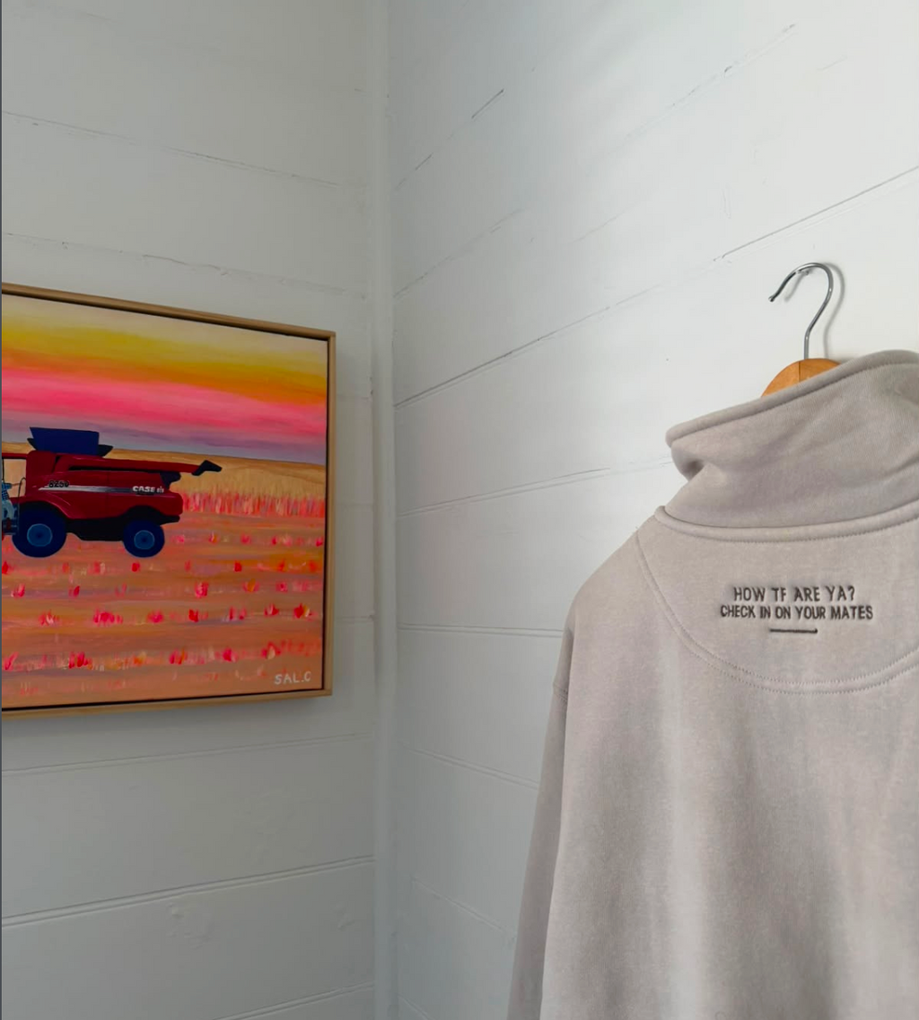 The MACK label Quarter Zip