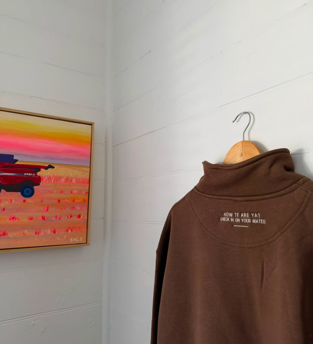 The MACK label Quarter Zip
