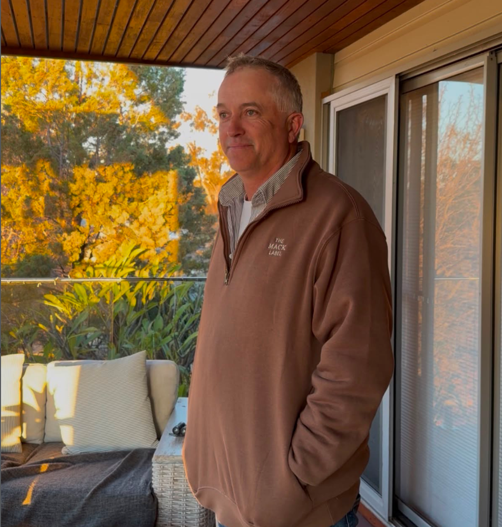 The MACK label Quarter Zip